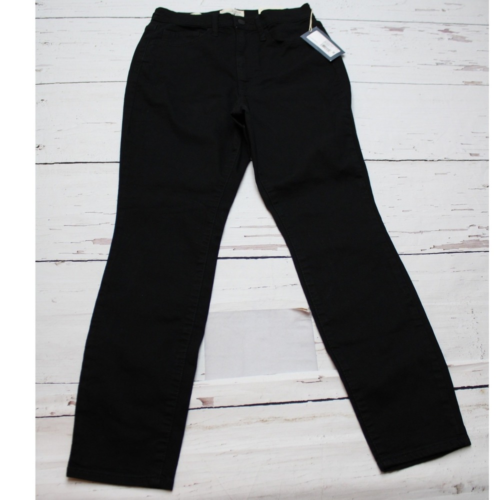 Universal Thread Women High Rise Skinny Jeans No Fade Black 8S W9GYL2